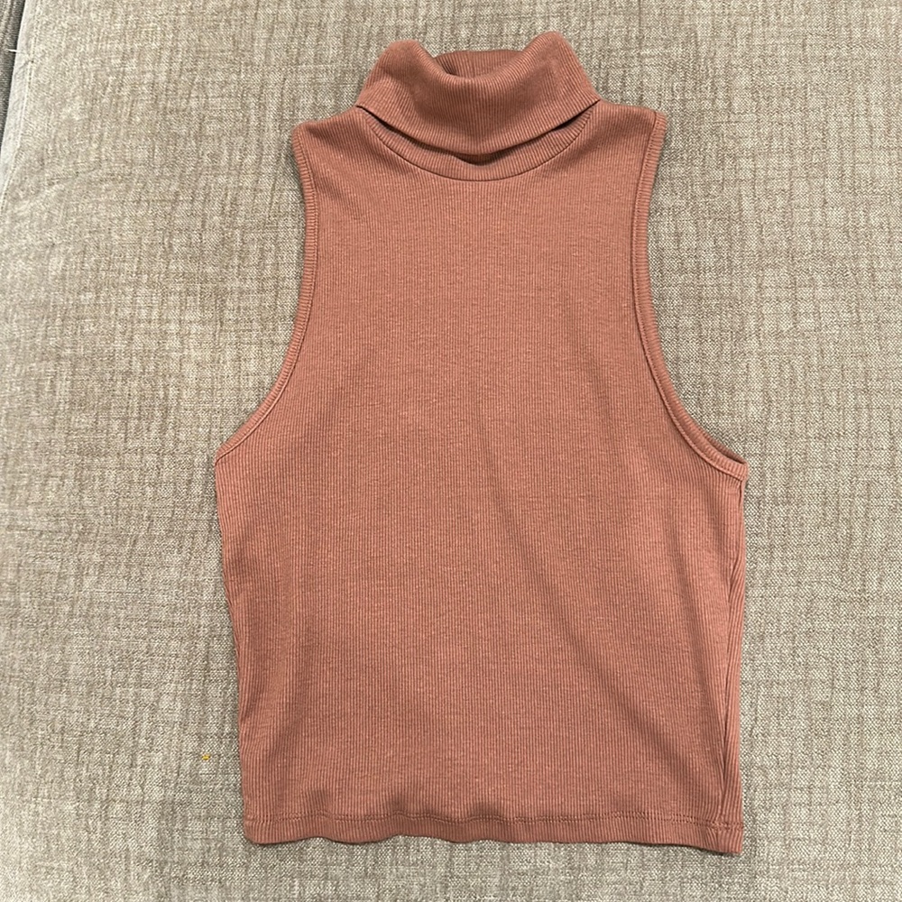 Medium Zara Turtleneck Crop Top